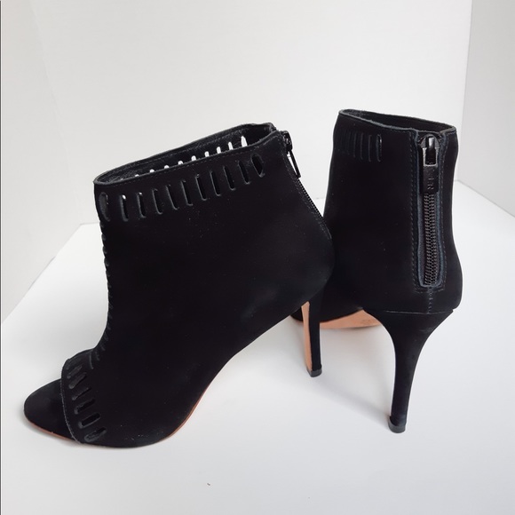 Loeffler Randall Cutout Peep-toe Boots - Picture 3 of 8